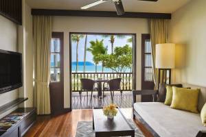 Luxury hotel beachfront room Pelangi Langkawi Malaysia